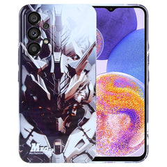 Painted Pattern Precise Hole PC Phone Case, For Samsung Galaxy A23