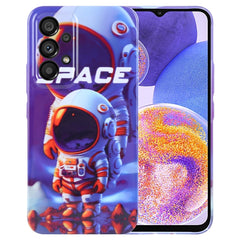 Painted Pattern Precise Hole PC Phone Case, For Samsung Galaxy A23
