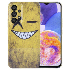 Painted Pattern Precise Hole PC Phone Case, For Samsung Galaxy A23