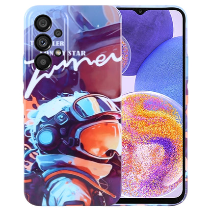 Painted Pattern Precise Hole PC Phone Case, For Samsung Galaxy A23