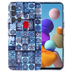 For Samsung Galaxy A21s / Green Plaid