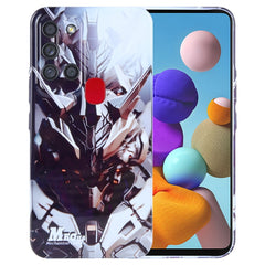Painted Pattern Precise Hole PC Phone Case, For Samsung Galaxy A21s