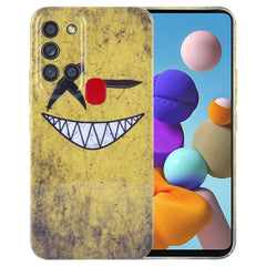 Painted Pattern Precise Hole PC Phone Case, For Samsung Galaxy A21s