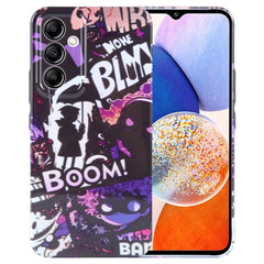 Painted Pattern Precise Hole PC Phone Case, For Samsung Galaxy A14 5G