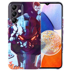 Painted Pattern Precise Hole PC Phone Case, For Samsung Galaxy A14 5G
