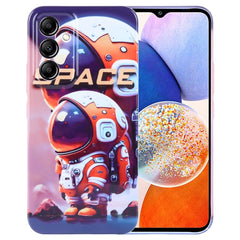 Painted Pattern Precise Hole PC Phone Case, For Samsung Galaxy A14 5G