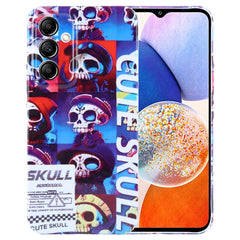 Painted Pattern Precise Hole PC Phone Case, For Samsung Galaxy A14 5G