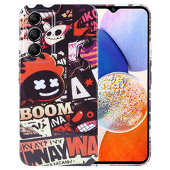 Painted Pattern Precise Hole PC Phone Case, For Samsung Galaxy A14 5G