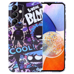 Painted Pattern Precise Hole PC Phone Case, For Samsung Galaxy A14 5G