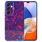 For Samsung Galaxy A14 5G / Black Red Graffiti