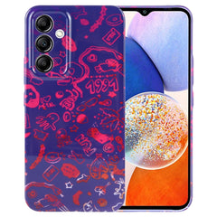 Painted Pattern Precise Hole PC Phone Case, For Samsung Galaxy A14 5G