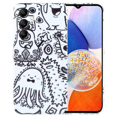 Painted Pattern Precise Hole PC Phone Case, For Samsung Galaxy A14 5G
