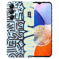 Painted Pattern Precise Hole PC Phone Case, For Samsung Galaxy A14 5G