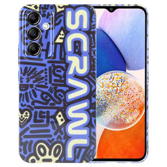 Painted Pattern Precise Hole PC Phone Case, For Samsung Galaxy A14 5G