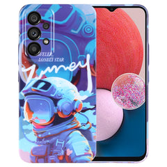 Painted Pattern Precise Hole PC Phone Case, For Samsung Galaxy A13 4G