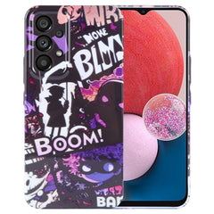 Painted Pattern Precise Hole PC Phone Case, For Samsung Galaxy A13 4G