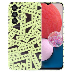 Painted Pattern Precise Hole PC Phone Case, For Samsung Galaxy A13 4G