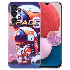 Painted Pattern Precise Hole PC Phone Case, For Samsung Galaxy A13 4G