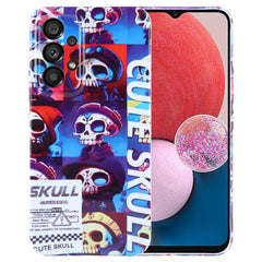 Painted Pattern Precise Hole PC Phone Case, For Samsung Galaxy A13 4G