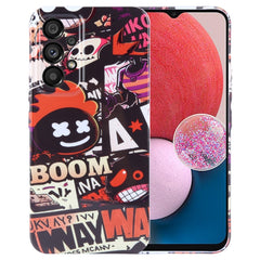 Painted Pattern Precise Hole PC Phone Case, For Samsung Galaxy A13 4G