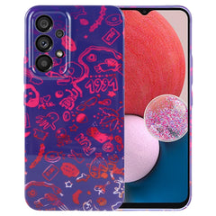 Painted Pattern Precise Hole PC Phone Case, For Samsung Galaxy A13 4G