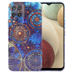 Painted Pattern Precise Hole PC Phone Case, For Samsung Galaxy A12
