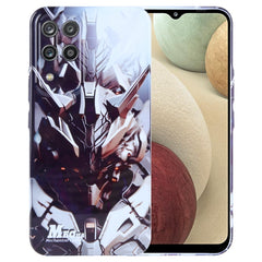 Painted Pattern Precise Hole PC Phone Case, For Samsung Galaxy A12