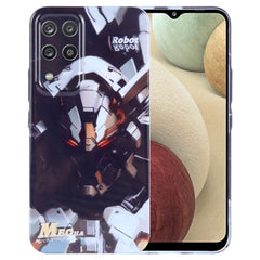 Painted Pattern Precise Hole PC Phone Case, For Samsung Galaxy A12