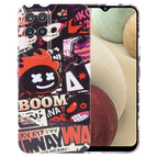 For Samsung Galaxy A12 / Orange Comics