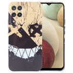 For Samsung Galaxy A12 / Black Yellow Smiling