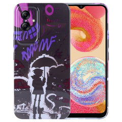 Painted Pattern Precise Hole PC Phone Case, For Samsung Galaxy A04e