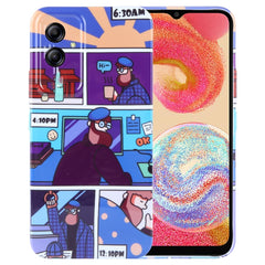 Painted Pattern Precise Hole PC Phone Case, For Samsung Galaxy A04e