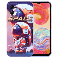 Painted Pattern Precise Hole PC Phone Case, For Samsung Galaxy A04e