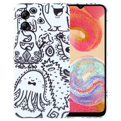 Painted Pattern Precise Hole PC Phone Case, For Samsung Galaxy A04e