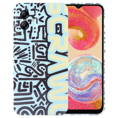 Painted Pattern Precise Hole PC Phone Case, For Samsung Galaxy A04e