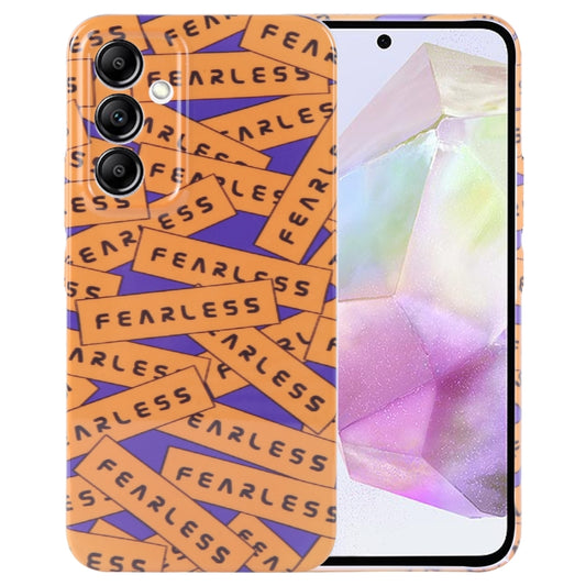 Painted Pattern Precise Hole PC Phone Case, For Samsung Galaxy A35 5G