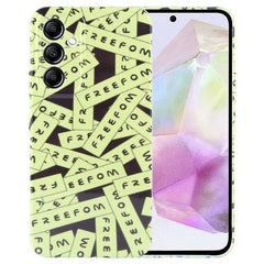Painted Pattern Precise Hole PC Phone Case, For Samsung Galaxy A35 5G