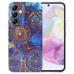 Painted Pattern Precise Hole PC Phone Case, For Samsung Galaxy A35 5G