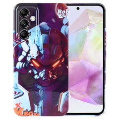 Painted Pattern Precise Hole PC Phone Case, For Samsung Galaxy A35 5G
