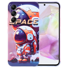 Painted Pattern Precise Hole PC Phone Case, For Samsung Galaxy A35 5G