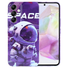 Painted Pattern Precise Hole PC Phone Case, For Samsung Galaxy A35 5G