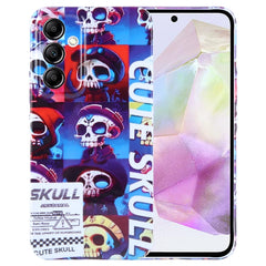 Painted Pattern Precise Hole PC Phone Case, For Samsung Galaxy A35 5G