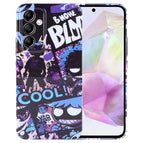 For Samsung Galaxy A35 5G / Purple Comics