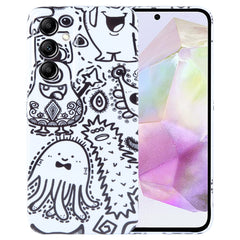 Painted Pattern Precise Hole PC Phone Case, For Samsung Galaxy A35 5G