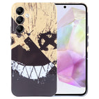 For Samsung Galaxy A35 5G / Black Yellow Smiling