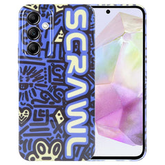 Painted Pattern Precise Hole PC Phone Case, For Samsung Galaxy A35 5G