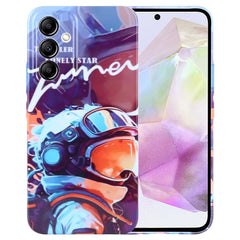 Painted Pattern Precise Hole PC Phone Case, For Samsung Galaxy A35 5G