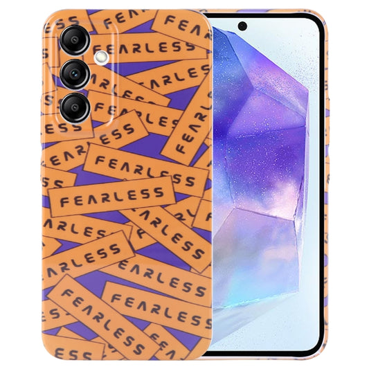 Painted Pattern Precise Hole PC Phone Case, For Samsung Galaxy A55 5G
