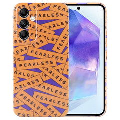 Painted Pattern Precise Hole PC Phone Case, For Samsung Galaxy A55 5G