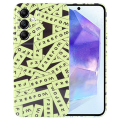 Painted Pattern Precise Hole PC Phone Case, For Samsung Galaxy A55 5G